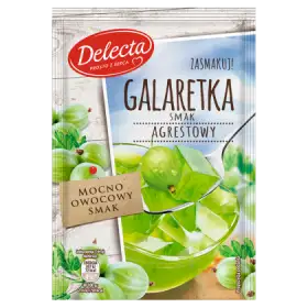 Delecta Galaretka smak agrestowy 75 g