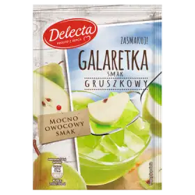 Delecta Galaretka smak gruszkowy 75 g