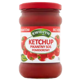 Kwidzyn Ketchup sos pomidorowy pikantny 310 g