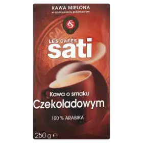 Cafe Sati Kawa palona mielona o smaku czekoladowym 250 g