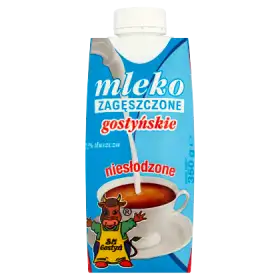 SM Gostyń Mleko gostyńskie zagęszczone niesłodzone 7,5% 350 g