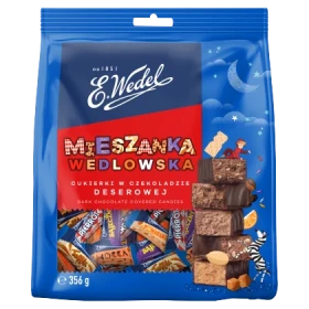 E. Wedel Mieszanka Wedlowska Cukierki w czekoladzie deserowej 356 g