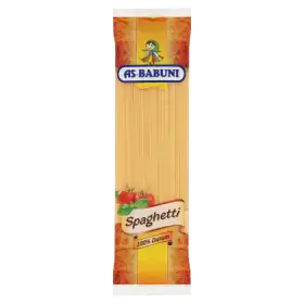 As-Babuni Makaron 100% durum spaghetti 400 g