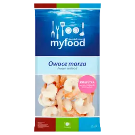 MyFood Owoce morza Krewetka biała obrana z ogonkiem 400 g