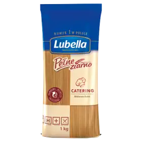 Lubella Catering Pełne Ziarno Makaron spaghetti 1 kg