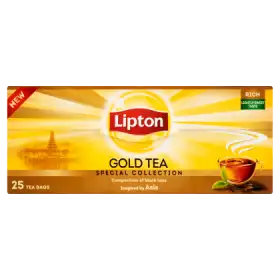 Lipton Gold Herbata czarna 37,5 g (25 torebek)