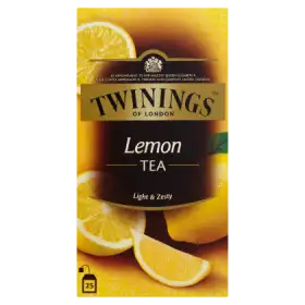 Twinings Czarna herbata z aromatem cytryny 50 g (25 torebek)