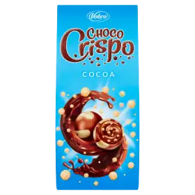 Vobro Choco Crispo Praliny z czekolady nadziewane kremem kakaowym i chrupkami 90 g