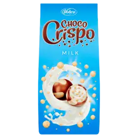 Vobro Choco Crispo Praliny z czekolady nadziewane kremem mlecznym i chrupkami 90 g
