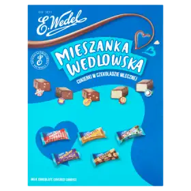 E. Wedel Mieszanka Wedlowska Cukierki w czekoladzie mlecznej 3 kg