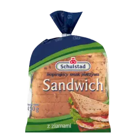 Schulstad Sandwich z ziarnami Chleb 450 g
