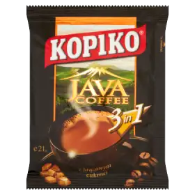 Kopiko Java Coffee 3in1 Rozpuszczalny napój kawowy 21 g