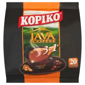 Kopiko Java Coffee 3in1 Rozpuszczalny napój kawowy 420 g (20 saszetek)