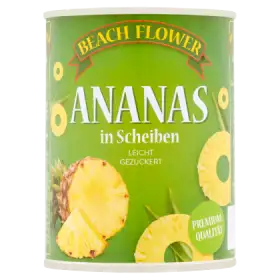 Beach Flower Ananas plastry w lekkim syropie 567 g