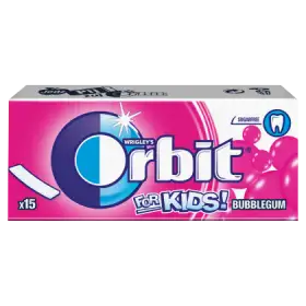 Orbit For Kids Classic Guma do żucia bez cukru 39 g (15 listków)