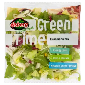 Eisberg Green Time Brasiliana mix Mieszanka świeżych krojonych warzyw 200 g