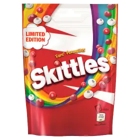 Skittles Fans' Favourites Cukierki do żucia 174 g