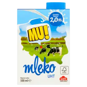 Mu! Mleko UHT 2,0% 500 ml