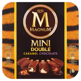 Magnum Mini Double Caramel Chocolate Lody 360 ml (6 sztuk)