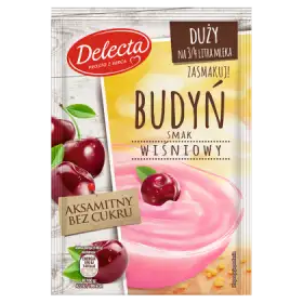 Delecta Budyń smak wiśniowy 64 g