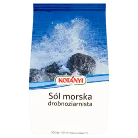Kotányi Sól morska drobnoziarnista 500 g