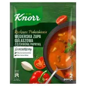 Knorr Rozkosze podniebienia Węgierska zupa gulaszowa z czerwoną papryką 60 g