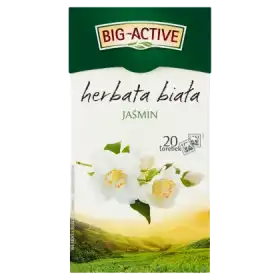 Big-Active Herbata biała jaśmin 30 g (20 x 1,5 g)