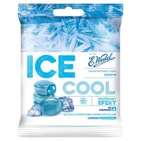 E. Wedel Ice Cool Cukierki nadziewane o smaku lodowym 90 g