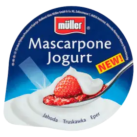 Müller Mascarpone Jogurt truskawka 130 g