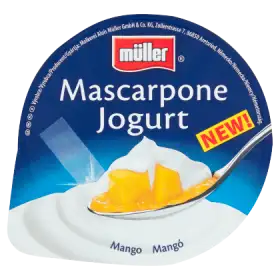 Müller Mascarpone Jogurt mango 130 g