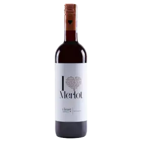 I Heart Merlot Wino czerwone półwytrawne hiszpańskie 750 ml
