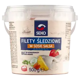 SEKO Filety śledziowe w sosie salsa 500 g