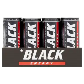 Black Energy Gazowany napój energetyzujący 12 x 250 ml