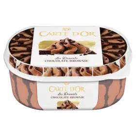 Carte D'Or Les Desserts Chocolate Brownie Lody 900 ml