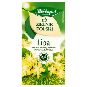 Herbapol Zielnik Polski Herbatka ziołowa lipa 30 g (20 x 1,5 g)