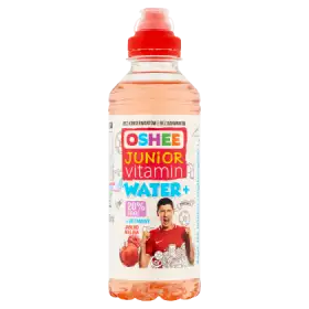 Oshee Junior Vitamin Water Napój niegazowany jabłko malina 555 ml