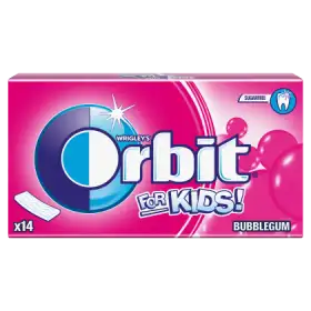 Orbit For Kids Classic Guma do żucia bez cukru 27 g (14 pasków)