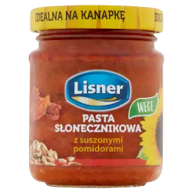Lisner Pasta słonecznikowa z suszonymi pomidorami 110 g