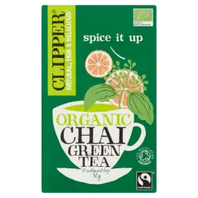 Clipper Herbata zielona Chai organiczna 50 g (20 torebek)