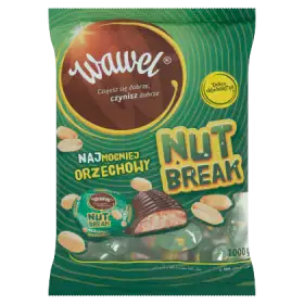 Wawel Nut Break Czekolada z nadzieniem 1000 g