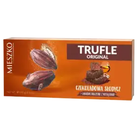 Mieszko Trufle Original Cukierki z rumem w czekoladzie 230 g