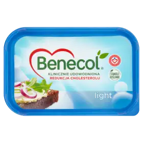 Benecol Light Tłuszcz do smarowania z dodatkiem stanoli roślinnych 400 g