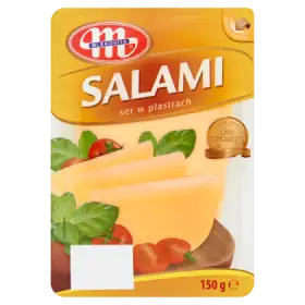 Mlekovita Salami Ser w plastrach 150 g