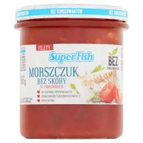 SuperFish Morszczuk bez skóry w pomidorach 300 g