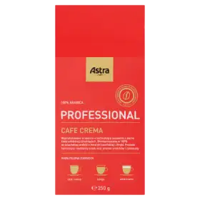 Astra Professional Cafe Crema Kawa palona ziarnista 250 g