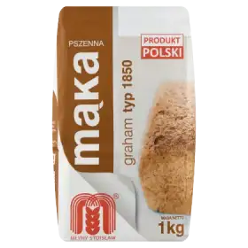 Młyny Stoisław Mąka pszenna graham typ 1850 1 kg
