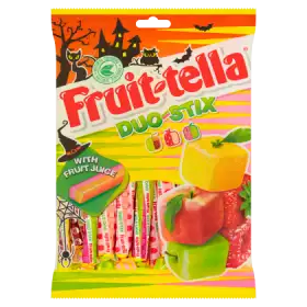 Fruittella Duo-Stix Cukierki do żucia 160 g