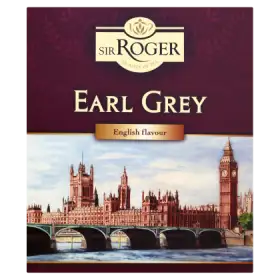 Sir Roger Earl Grey Herbata czarna ekspresowa 200 g (100 torebek)
