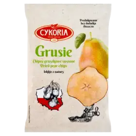 Cykoria Grusie Chipsy gruszkowe suszone 30 g