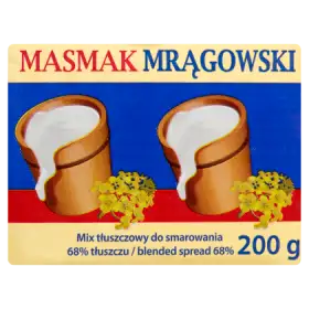Masmak Mrągowski Mix tłuszczowy do smarowania 200 g